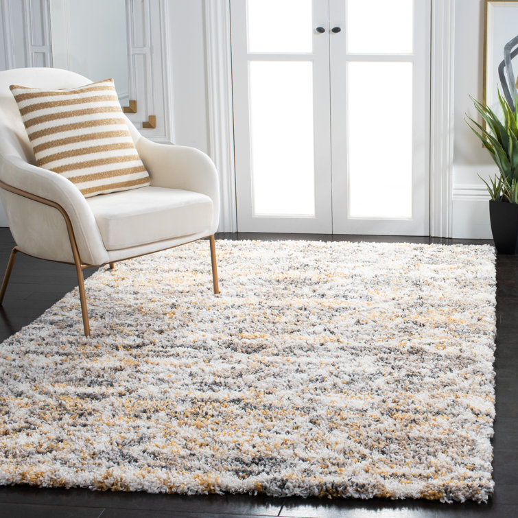 Williston Duffield Geometric Ivory/Gray Area Rug & Reviews Wayfair